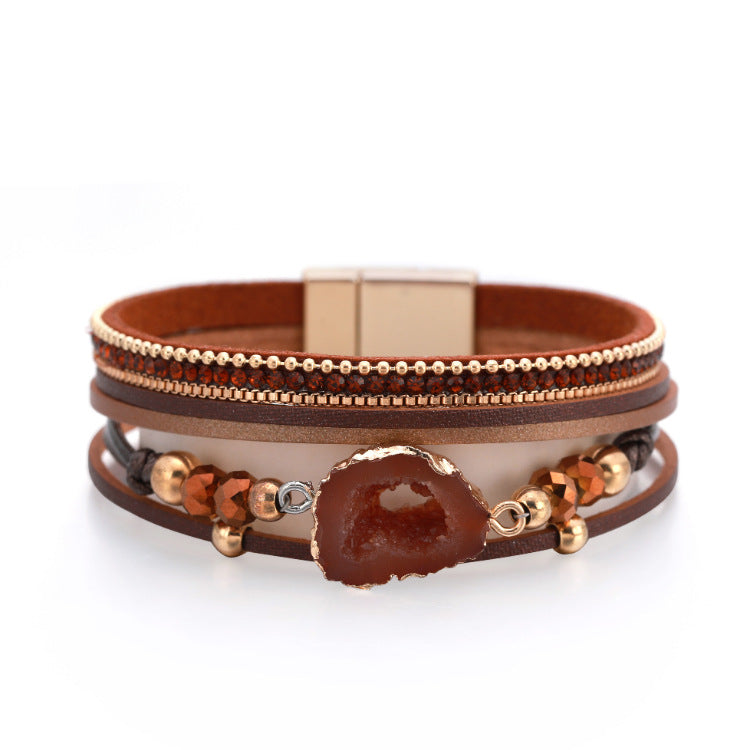 Wholesale Bohemian Crystal Beads Bracelet